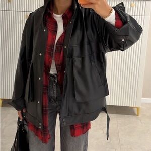 Black Red Flannel
